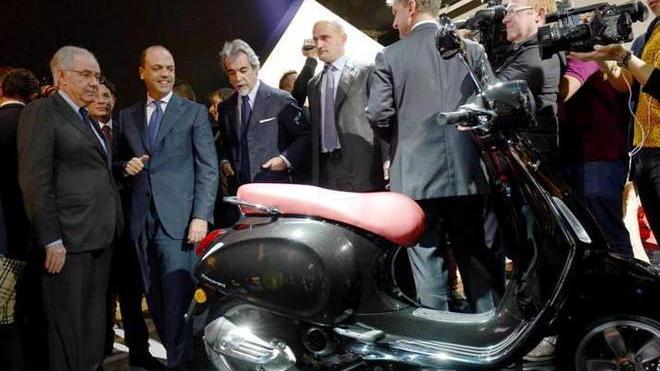 Il vicepremier Alfano a Casa-Piaggio