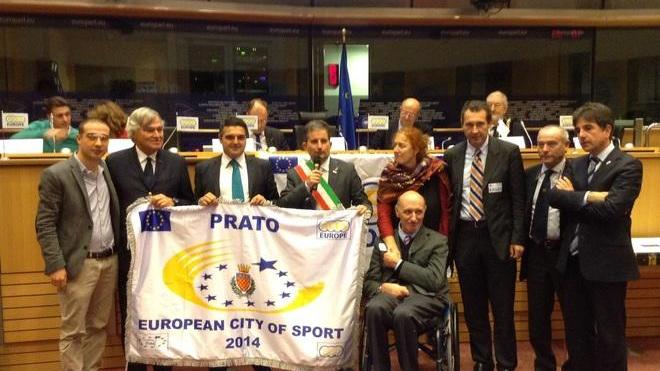 A Prato la bandiera “Città europea dello sport 2014”