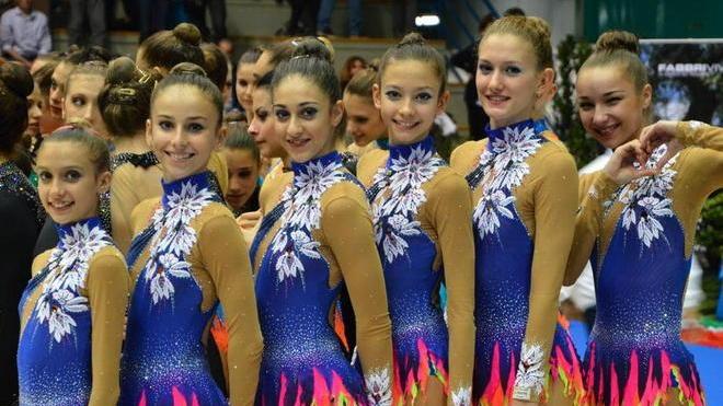 Quinto posto delle atlete della Motto ad Arezzo