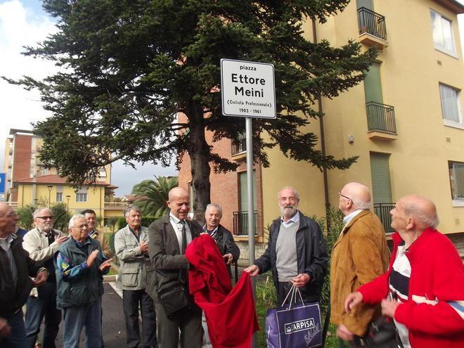 Una piazza intitolata al ciclista Ettore Meini 