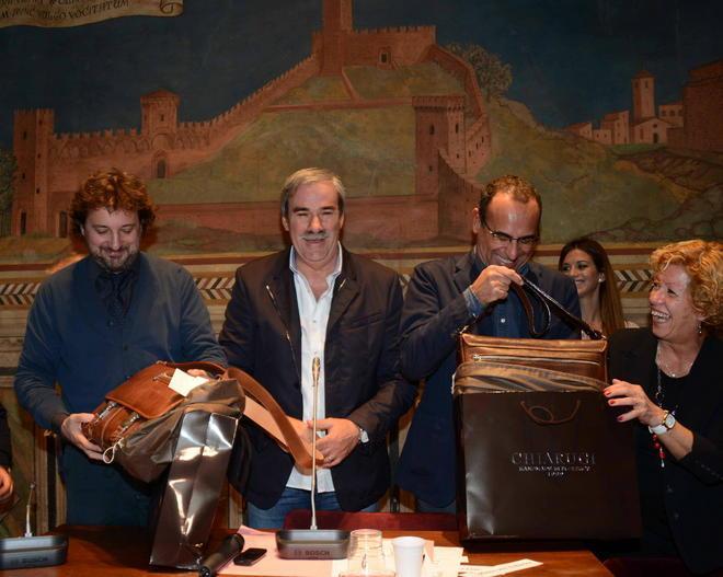 Carlo Conti e Leonardo Pieraccioni premiati a San Miniato 