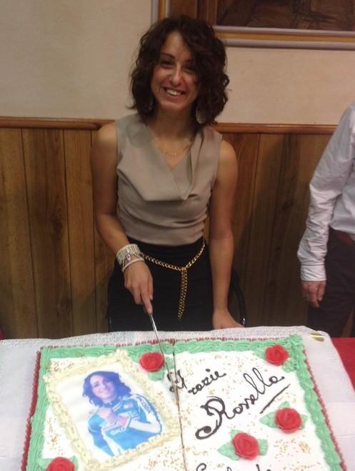 Vangile festeggia la sua campionessa 
