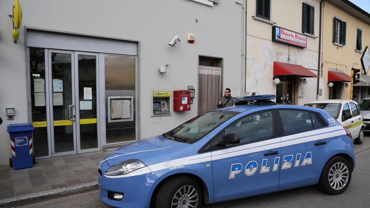 Rapina alle poste di Ponte a Elsa, ferito un impiegato