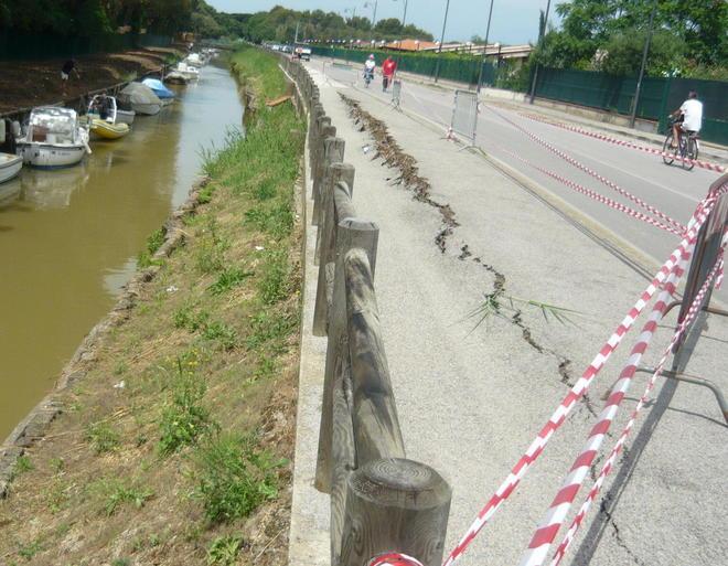 «La strada del fosso Cervia è pericolosa» 