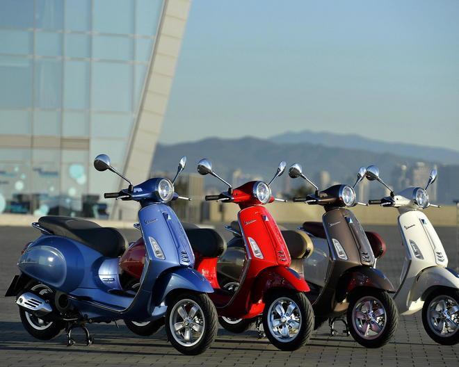 Vespa Primavera arriva in Europa e sul web 
