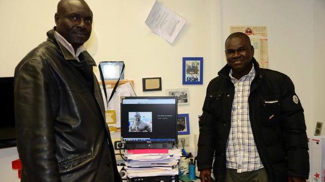 Gare di lotta senegalese al palasport della Bellaria