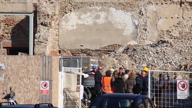 Controlli antimafia al cantiere del Luogo Pio