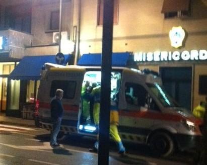 Panda si ribalta vicino a Migliana, donna in ospedale 