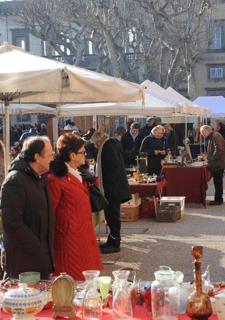 Mercato antiquario, spazi ridisegnati per gli espositori 