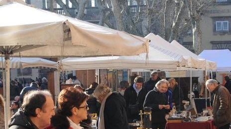Mercato antiquario, spazi ridisegnati per gli espositori
