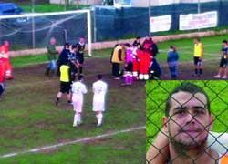 Paura per un portiere svenuto in campo 