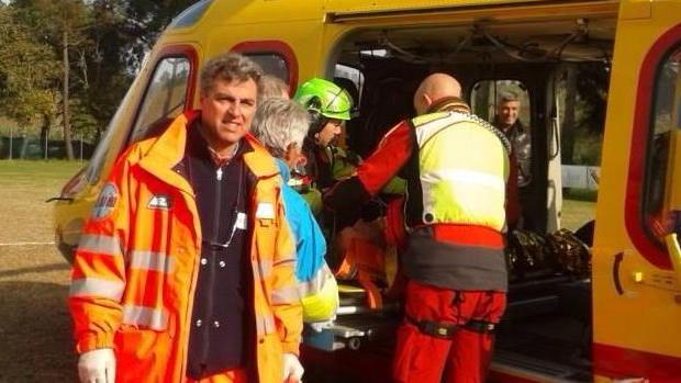 Colpito durante una battuta di caccia