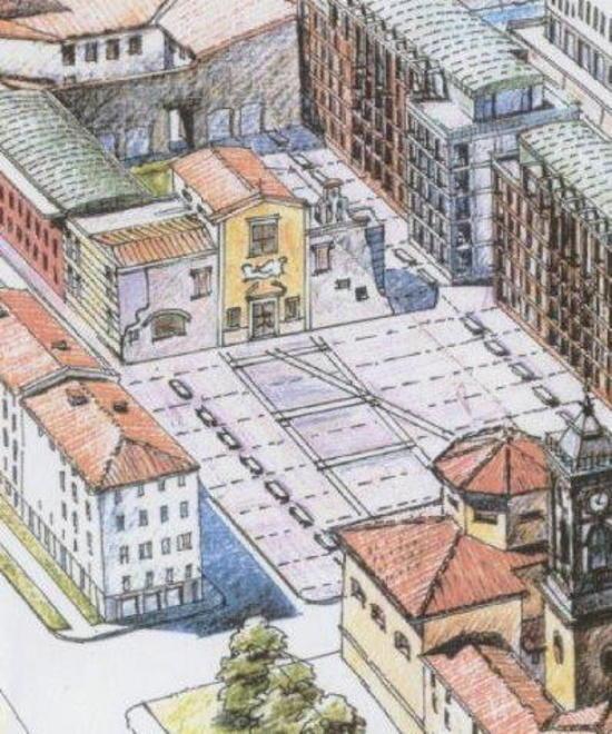 Cemento sul Luogo Pio, il progetto va avanti 