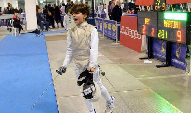 Tommaso Martini domina nel fioretto Under 14