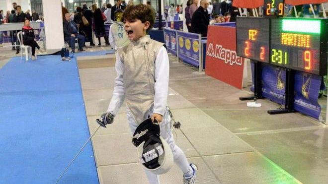 Tommaso Martini domina nel fioretto Under 14