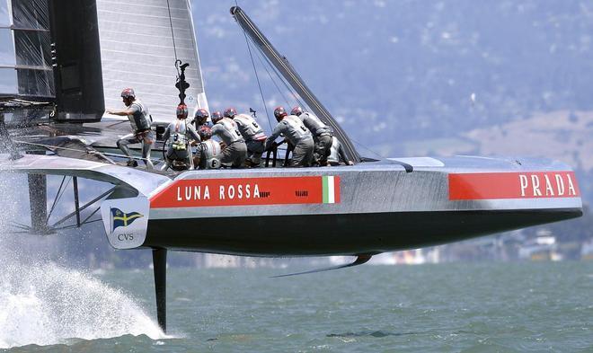 America’s Cup di vela, Luna Rossa è a Cagliari 
