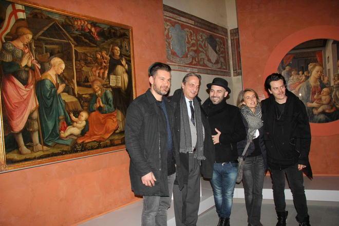 I Negramaro a sorpresa alla mostra di Lippi - LE FOTO 
