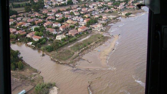 Allarme a Capoterra: il canale è intasato, c'è un rischio alluvione 