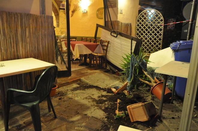 Scoppio in pizzeria, colpa di una bomboletta 