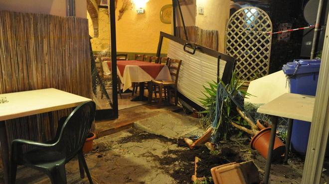 Scoppio in pizzeria, colpa di una bomboletta