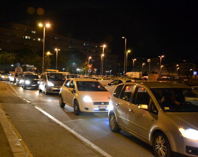 Via Sicilia chiusa per ghiaccio 