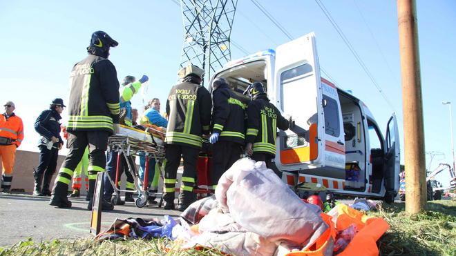 E' deceduto l'anziano ciclista investito in via Reggiana a Prato