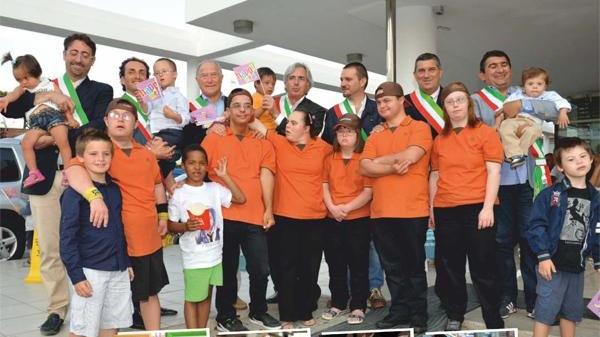 In Versilia un calendario con protagonisti i bimbi down