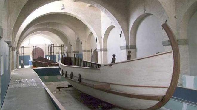 Museo delle navi, battesimo con Bray