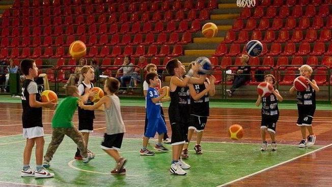 I bambini del minibasket invitati alla sfida Arcanthea - Omegna