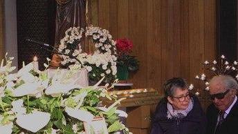 L’abbraccio a Gibì Fabbri nel giorno del dolore