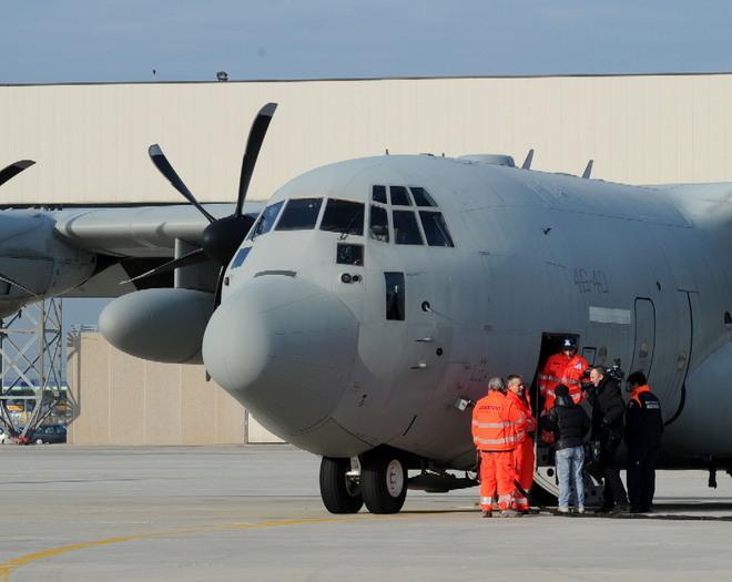 Gli uomini della Brigata Aerea nelle Filippine 
