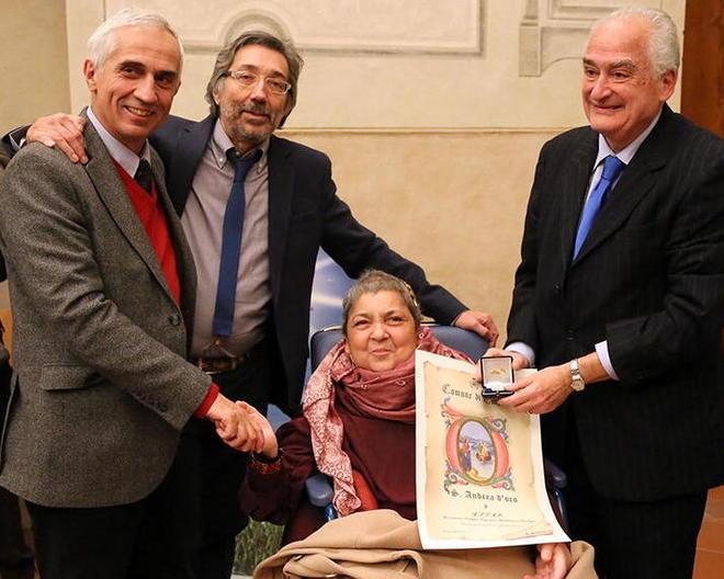 «Un premio a chi ha fatto propria la sofferenza altrui» 