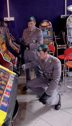 Videopoker e slot machine nel mirino 
