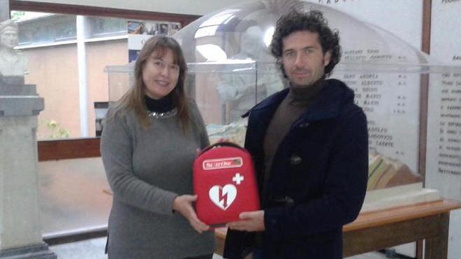 Un defibrillatore allo Zaccagna