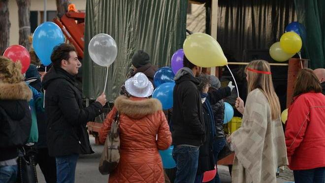 Trattori e striscioni contro l’estrazione di anidride carbonica