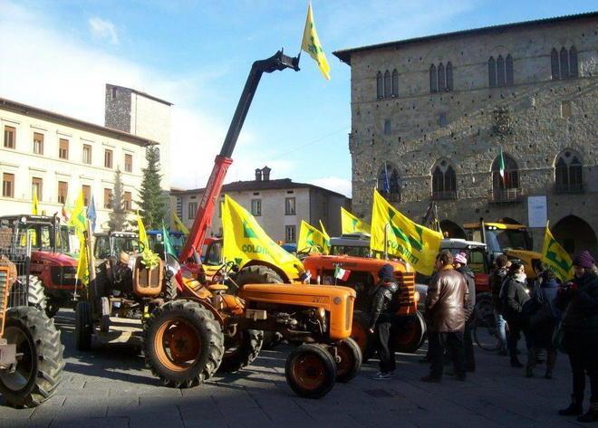 I trattori in piazza del Duomo