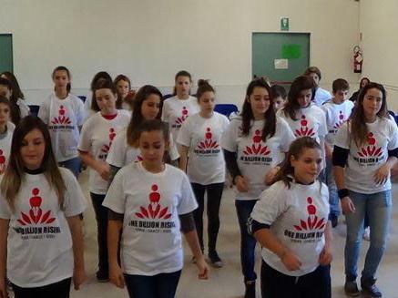 Flash mob contro la violenza 