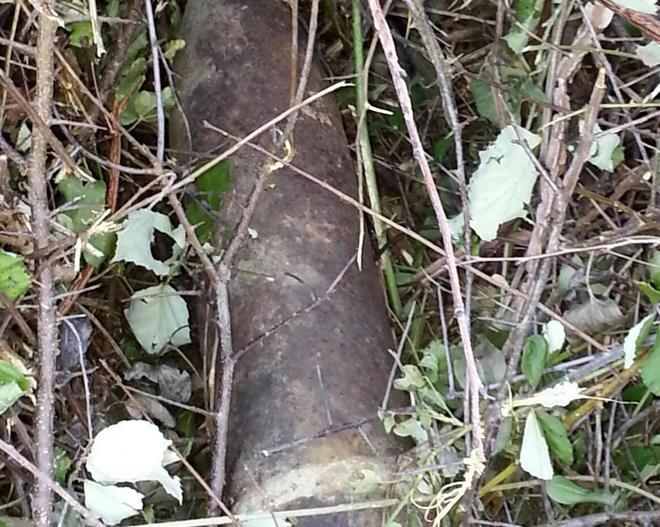 Ordigno bellico trovato vicino a un traliccio Enel 