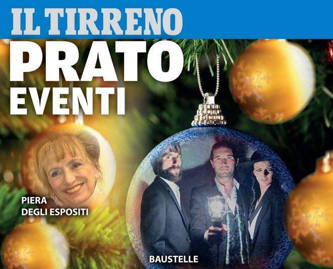 “Prato eventi” del Tirreno gratis in edicola il 6 dicembre 
