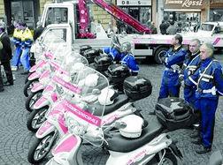 Bocciati dai vigili urbani gli scooter Piaggio Liberty 