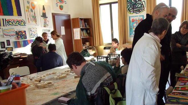 L’arte come emozione nel laboratorio per disabili