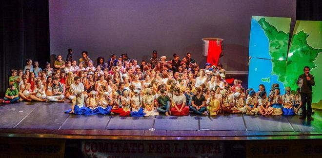 Le ginnaste grossetane sul palco per la Toscana 