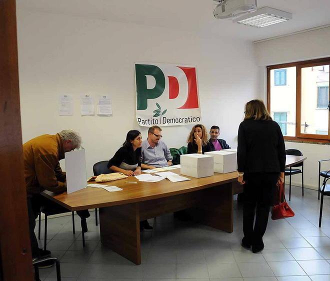 Primarie del Pd già discreta affluenza ai seggi 