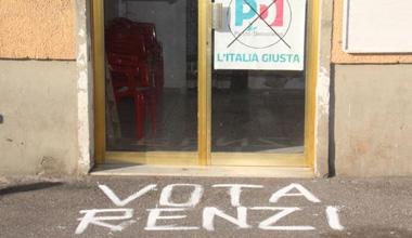 Tensione a Colline, vota noto esponente della destra 
