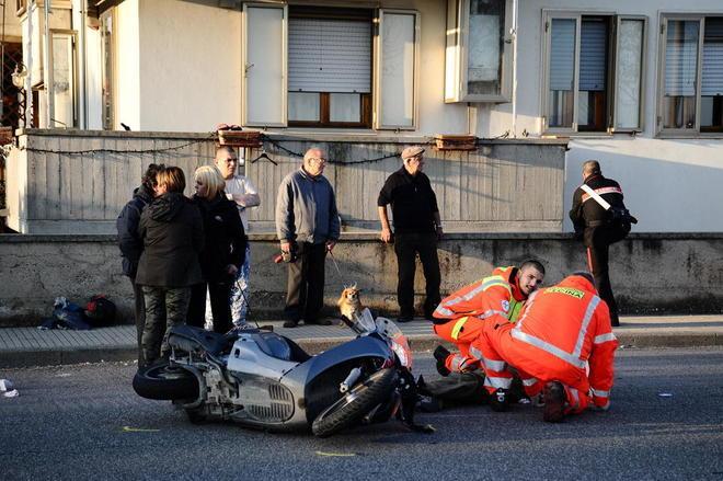 Travolto dallo scooter, grave bimbo di 4 anni 