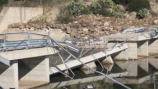 Alluvione, la magistratura di Nuoro sequestra un ponte a Galtellì 