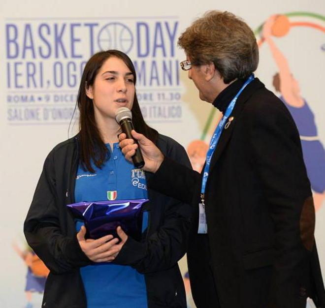 Francesca Dotto premiata al Foro Italico