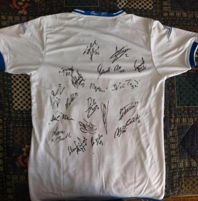 Una maglia speciale per la Sardegna