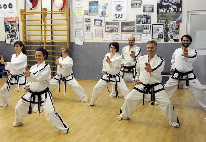 Tre giovani piombinesi azzurre del taekwondo 