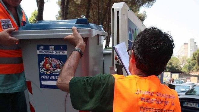 Estesa a San Concordio la raccolta porta a porta